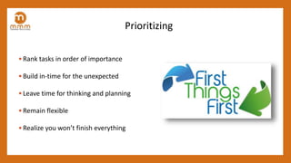 Priorities Rearranged Setting the Right Priorities | PPTX