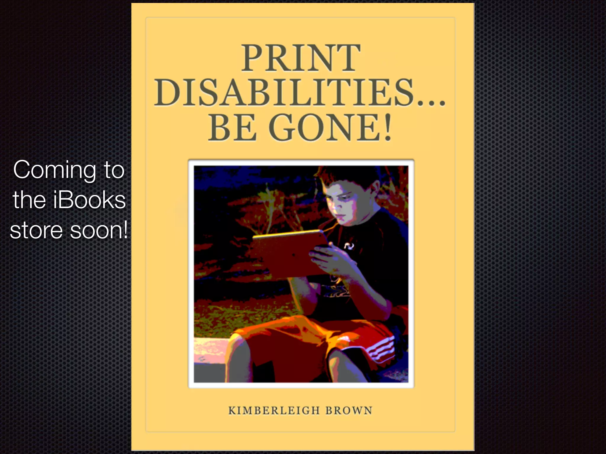 Coming to
the iBooks
store soon!
 