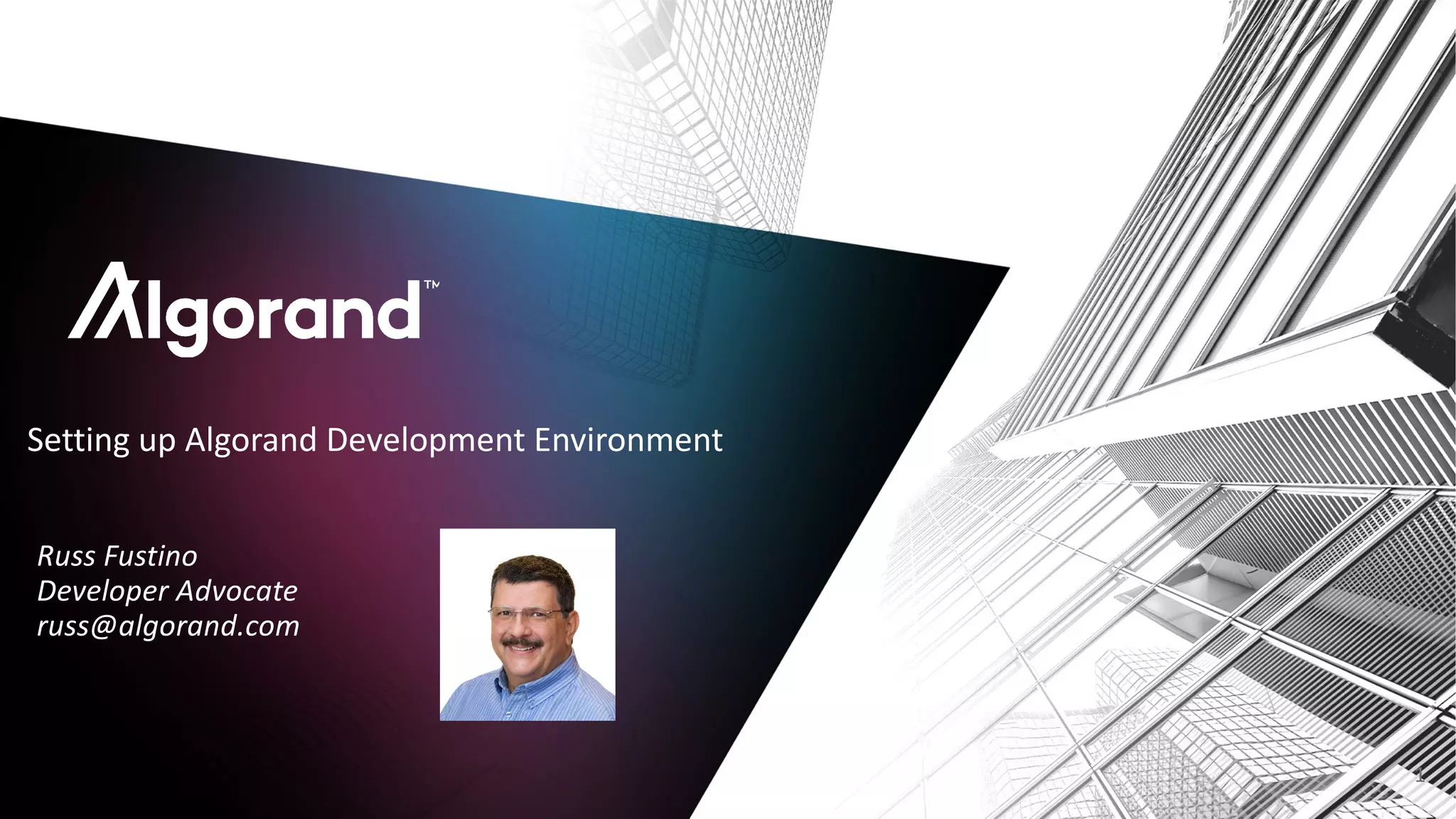 Algorand Educate: Algorand Development Environment | PDF