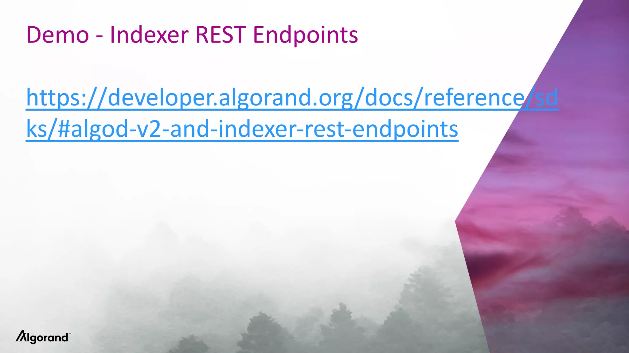 Algorand Educate: Algorand Development Environment | PDF