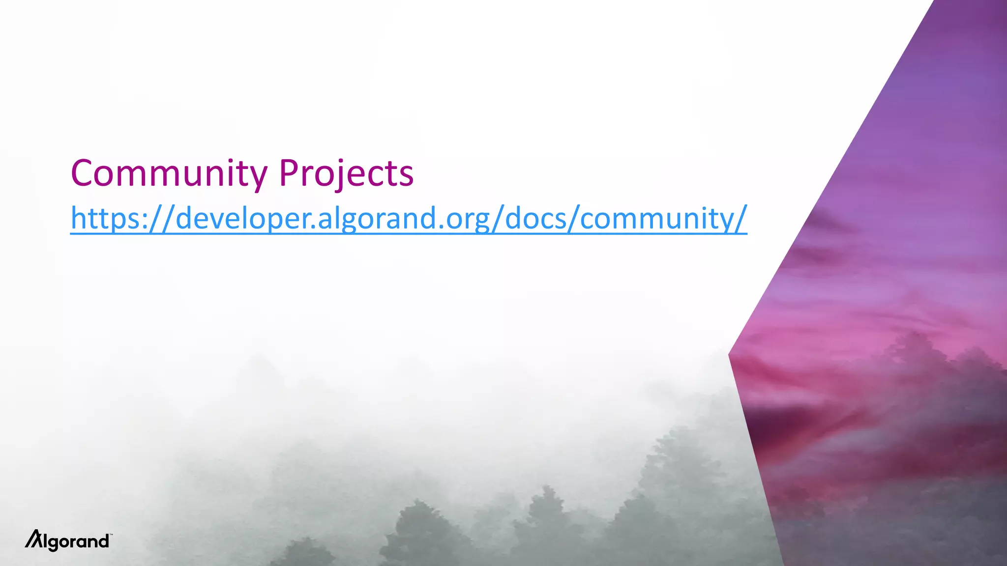 Algorand Educate: Algorand Development Environment | PDF