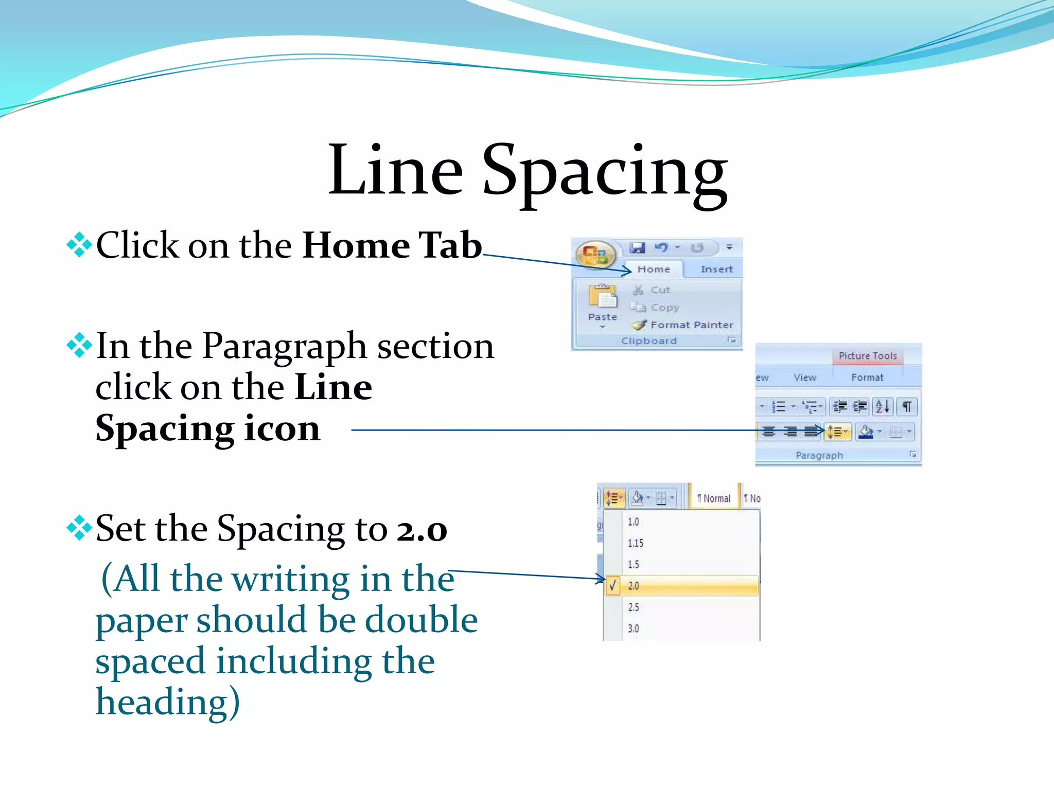 Setting up a paper using mla format | PPTX