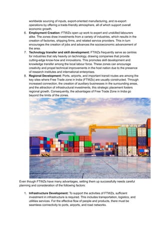 Setting Up A Special Economic Zone In The Form Of Free Trade Zone In ...