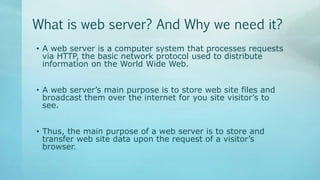 Setting Up A Web Server In Linux Ubuntu Pptx Setting Up A Web Server In Linux Ubuntu Pptx