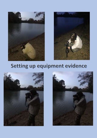 Setting up camera evidence