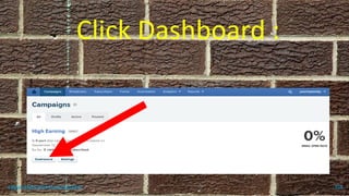 Click Dashboard :
topanalyticalvirtualassistant 101
 
