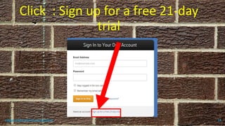 Click : Sign up for a free 21-day
trial
topanalyticalvirtualassistant 14
 