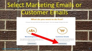 Select Marketing Emails or
Customer Emails
topanalyticalvirtualassistant 27
 