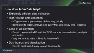 Setting Up InfluxDB for IoT by David G Simmons