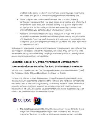 Setting Up Java Environment | PDF | PDF