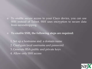 Setting up SSH | PPTX