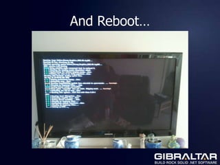 And Reboot…
 
