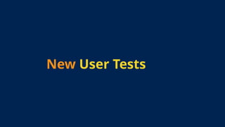 User TestsNew
 