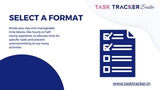 Setting Up Your Daily Task Tracker | PDF