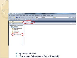 Setting up your first open gl program | PPT