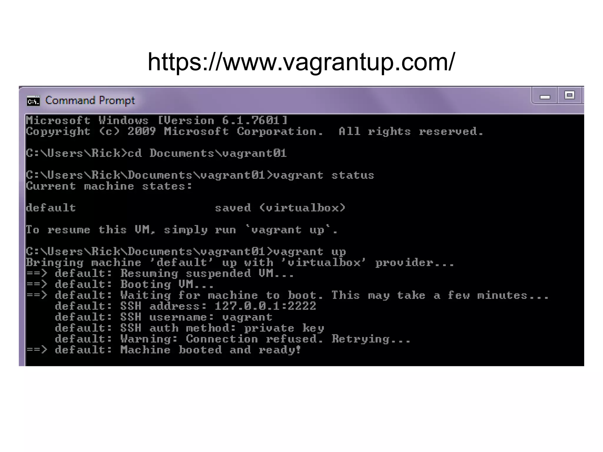https://www.vagrantup.com/
 
