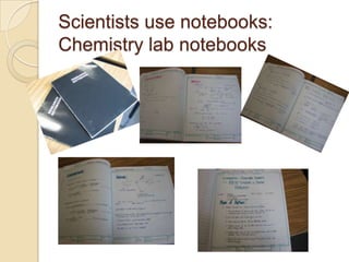 Setting up your science notebook | PPT