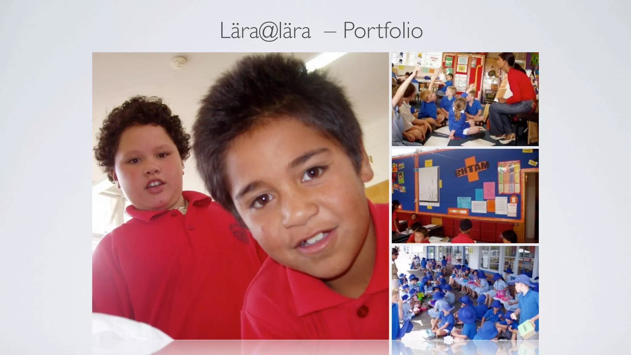 Lära@lära – Portfolio
 