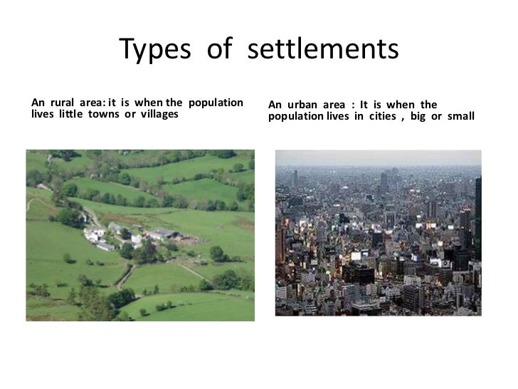Settlement Settlement