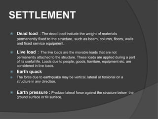 Photo inspiration: Picture Idea: Settlement Of Soil Foundation