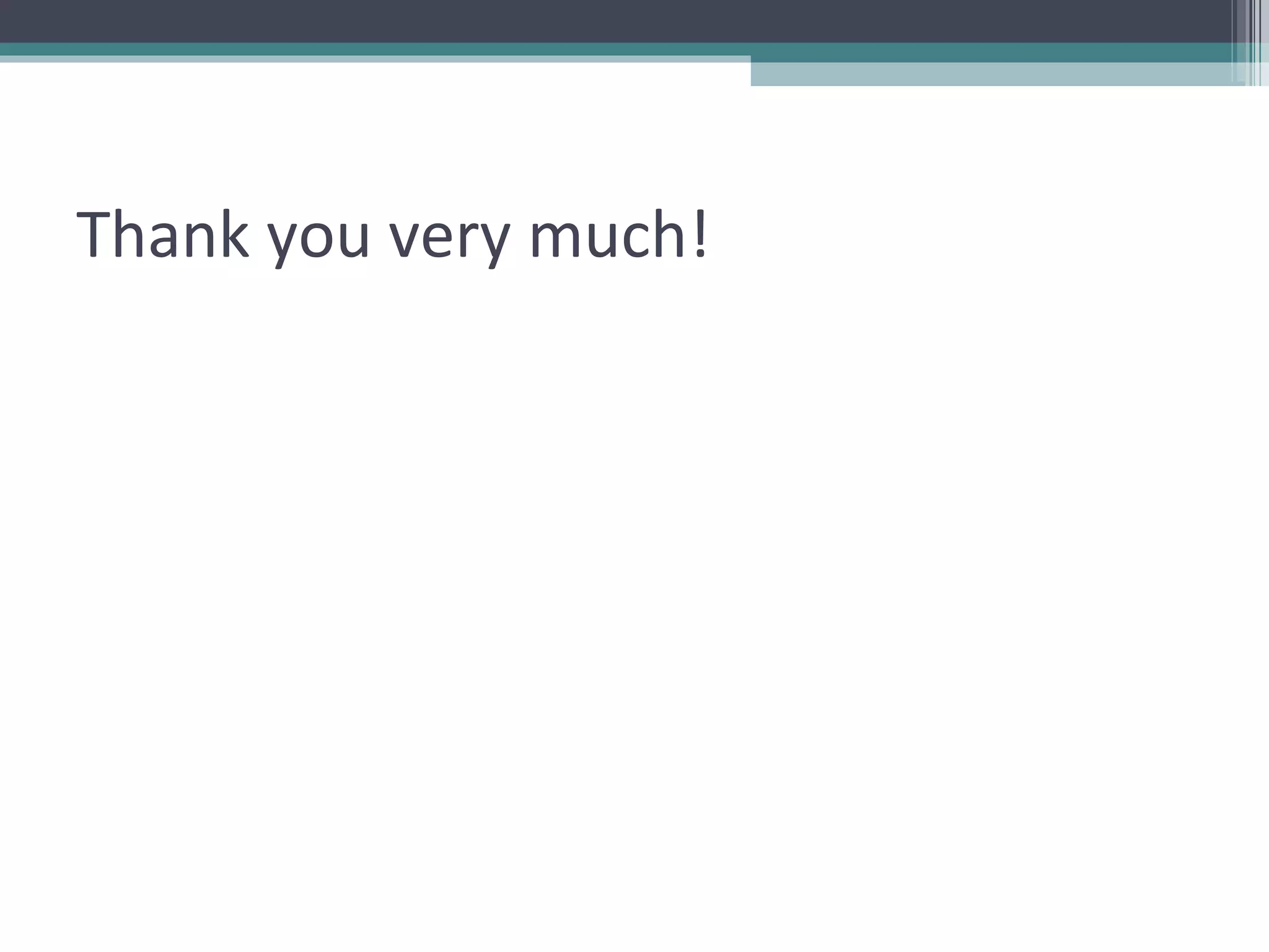 Thank you very much! 