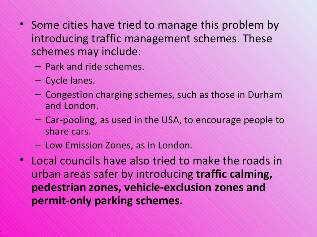 Problems of Urbanisation