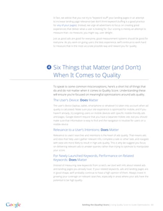 09Settling the (Quality) Score | Using Quality Score to Guide Optimizations
In fact, we advise that you not try to “keywor...