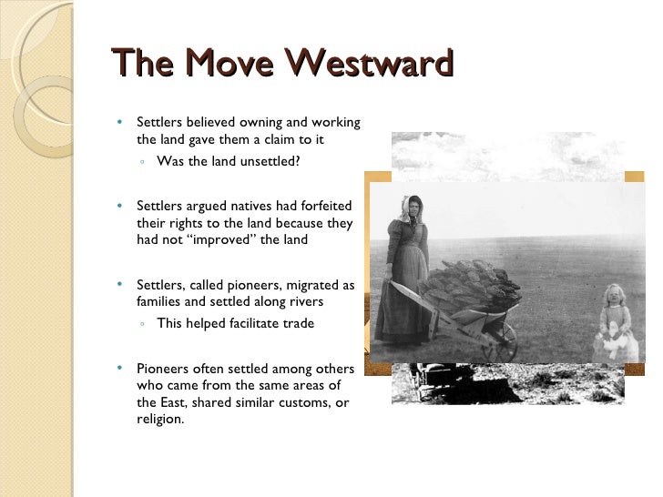 Settling The West (Part #1)