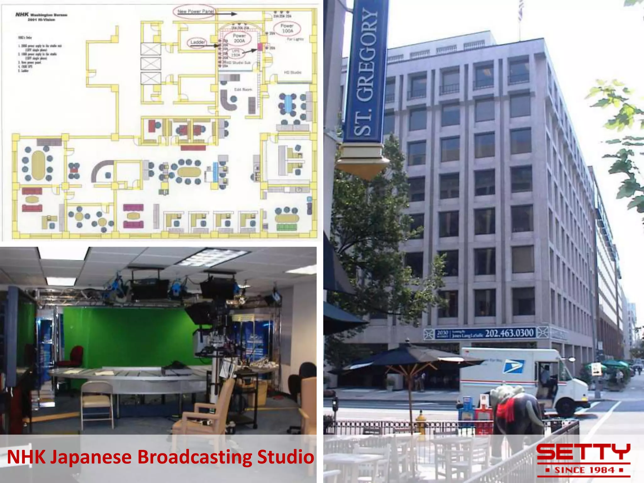 NHK Japanese Broadcasting Studio
 