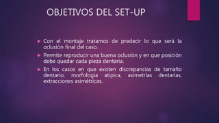 Set up en Ortodoncia | PPTX