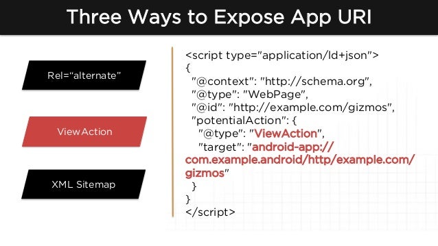 how to setup app indexation