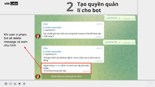 Hướng dẫn set up bot Telegram | PDF