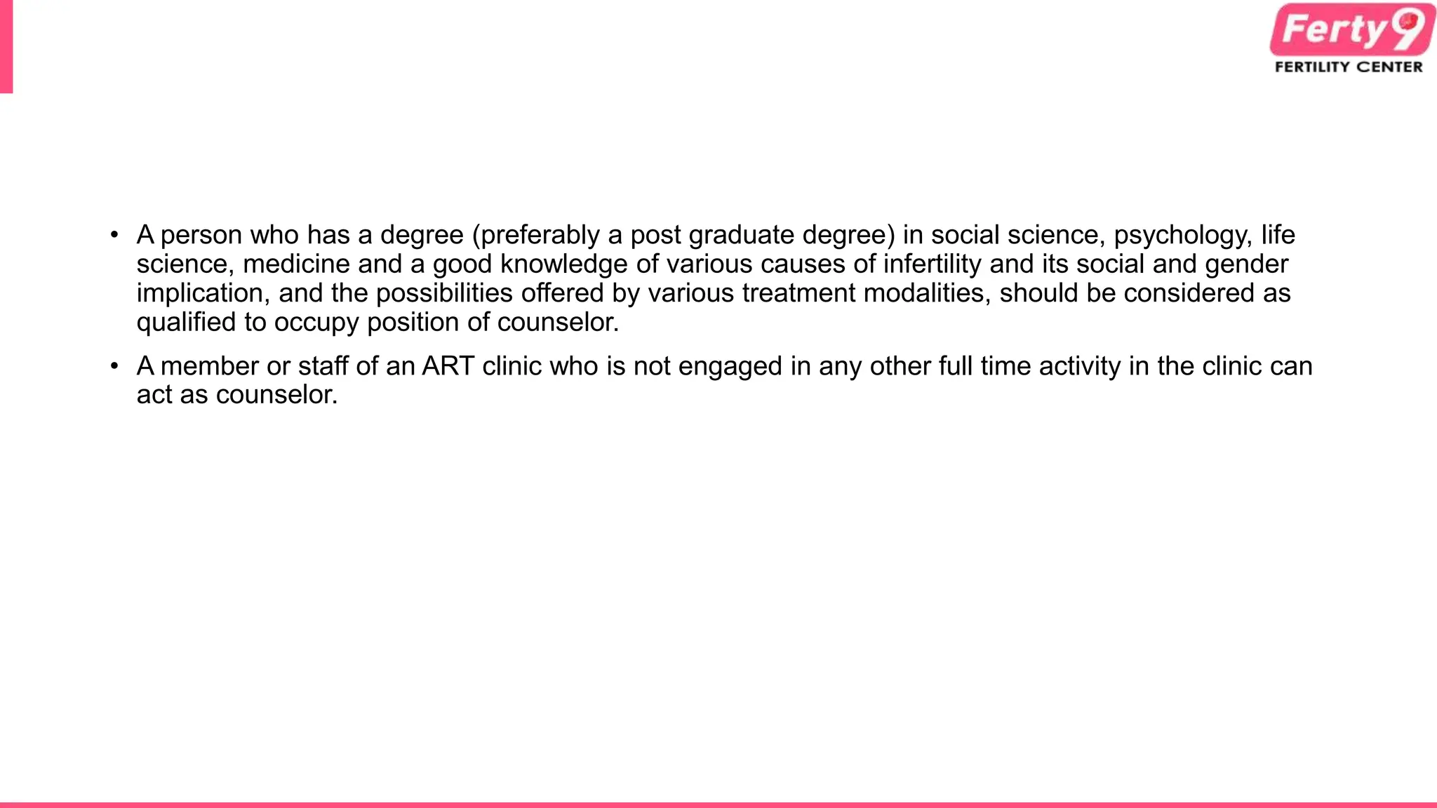 How to set-up IUI Laboratory I Jayaram Chandrasekar I Senior ...