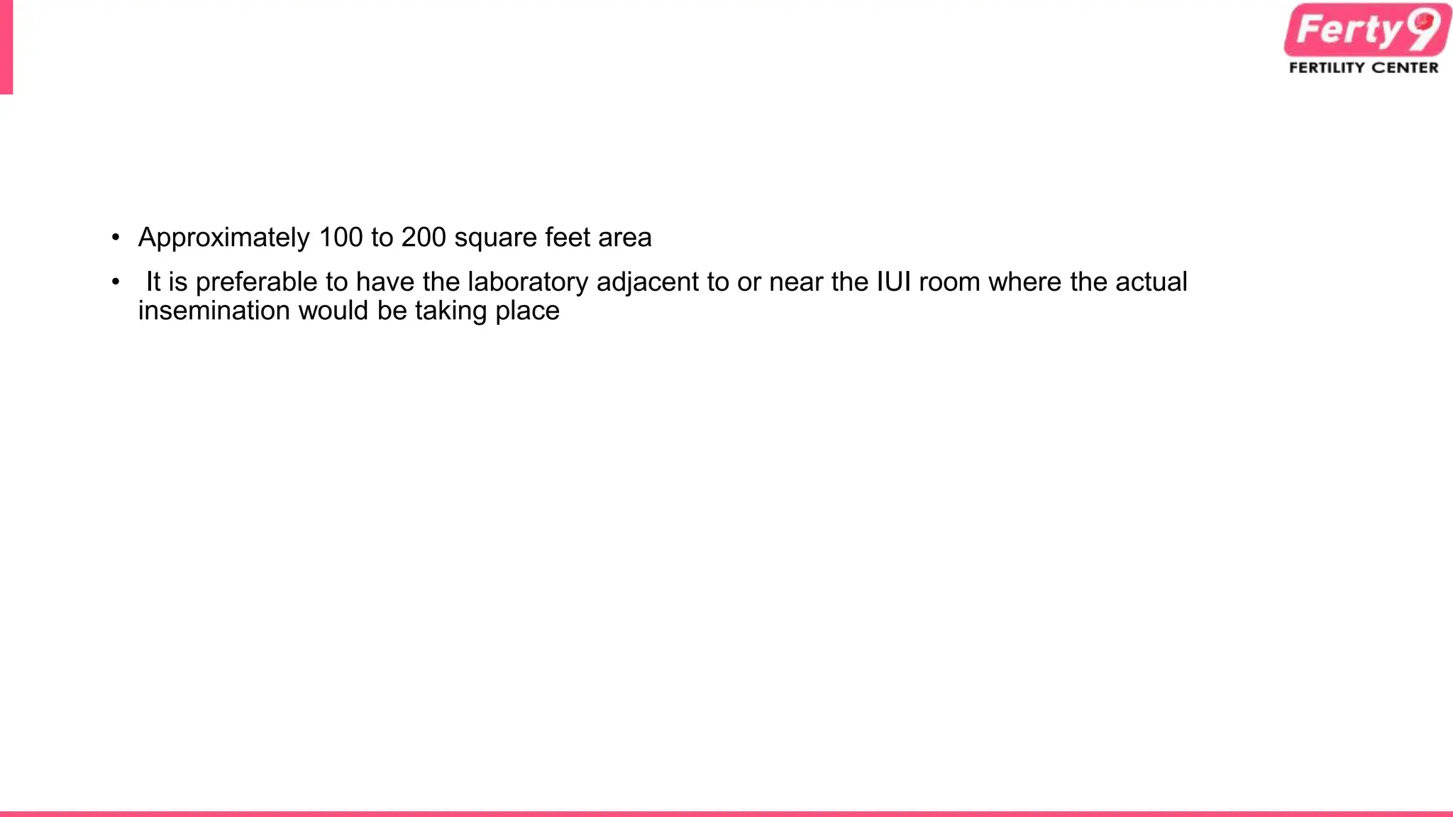 How to set-up IUI Laboratory I Jayaram Chandrasekar I Senior ...