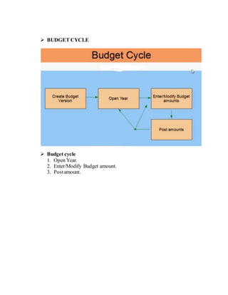 Setup of budget in oracle | DOCX