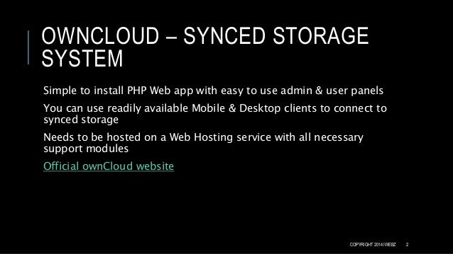 Setup Private Owncloud Synced Cloud File Storage On Web Hosting Images, Photos, Reviews