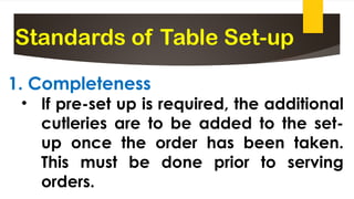 SET UP TABLES IN THE DINING AREA POWER POINTA.pptx