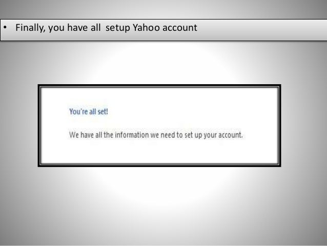 yahoo mail client setup yahoo mail client setup