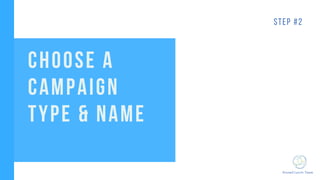 KnowCrunch Team
STEP #2
CHOOSE A
CAMPAIGN
TYPE & NAME
 