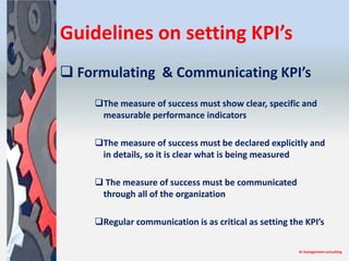 Set Your KPI’s | PDF
