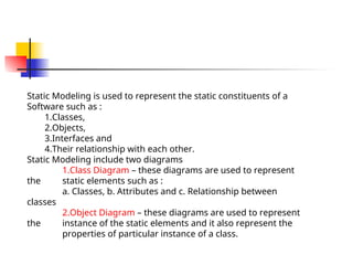 SE_UML_Lecture 6th october - Usecase diagram class diagram | PPT
