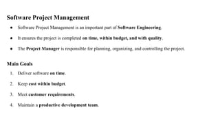 Software Engineer Project Plan SOFTWARE ENGINEERING-PROJECT PLANNING-UNIT4.pdf
