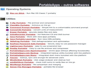 PortableApps – outros softwares
 
