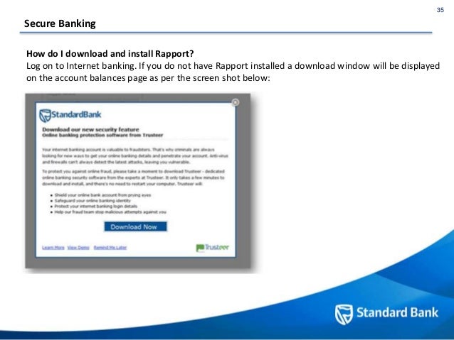 Standard Bank Security Centre Content Update For October 2015