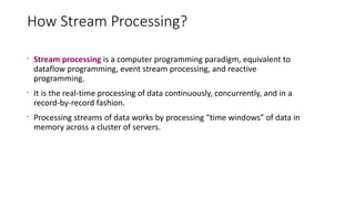 Data Streaming For Big Data | PDF
