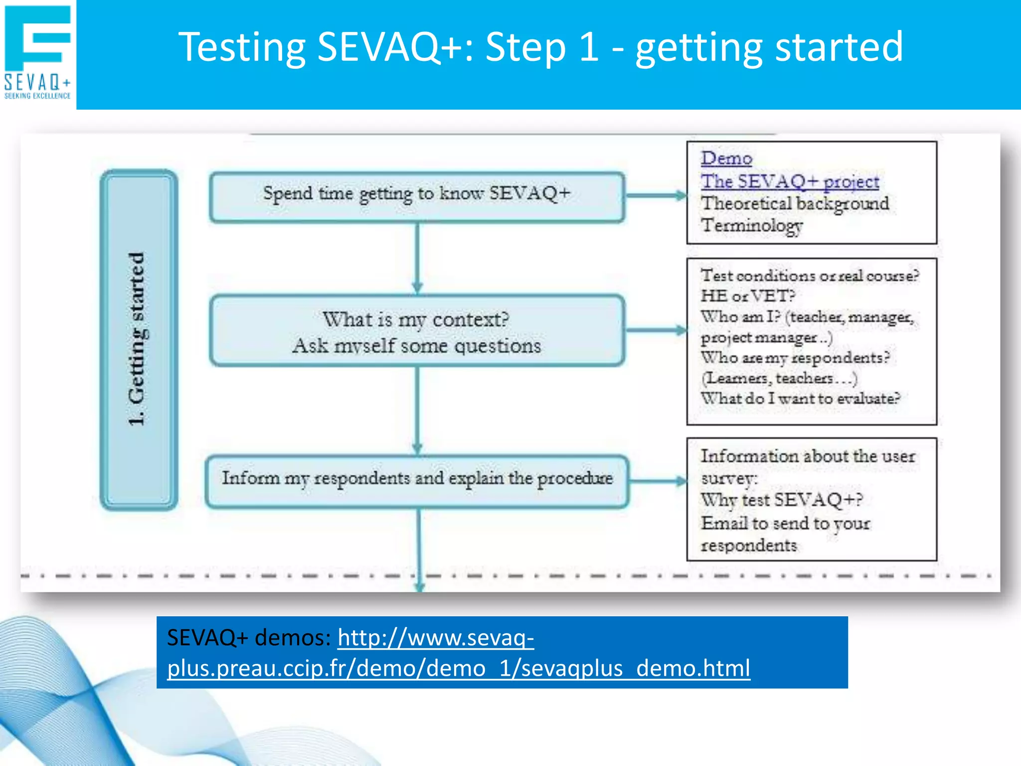 Improve the quality of our courses.
