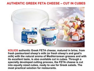 Sevastopoulos Offer: Authentic Greek Feta Cheese | PPS