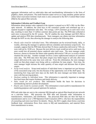 Seven eleven japan | PDF