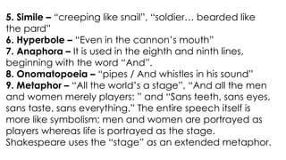 Similes Pipe Seven Ages by William Shakespeare class IX.pptx