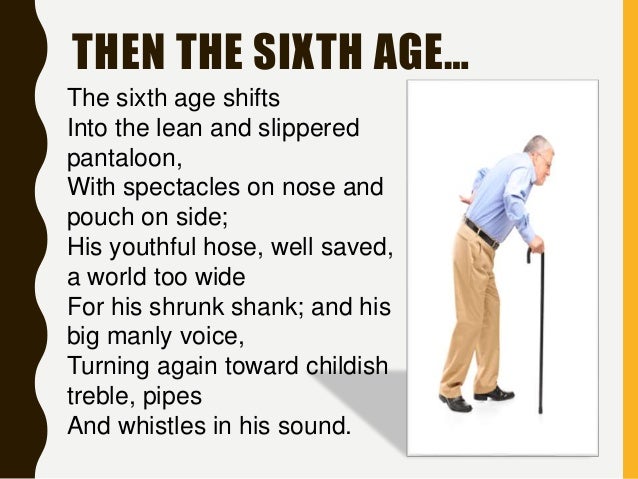the seven ages of man Shakespeare contributed much wisdom to our understanding of the human condition, but his description of old age does not appear to have. the seven ages of man Shakespeare contributed much wisdom to our understanding of the human condition, but his description of old age does not appear to have.